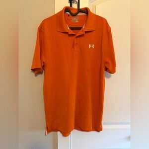 Under Armour Men's Bright Orange Polo